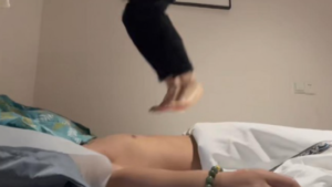 踩背馆系列 安安爆踩顾客-97LZTD-8343212