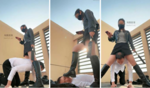 【语阳】长靴女神户外天台处刑-97LZTD-8343223