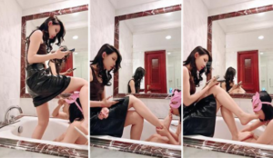 【倪小主】浴缸内强迫虐小三母狗-97LZTD-8343236