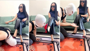 【苒溪】白领S高跟玉足虐-97LZTD-8344701