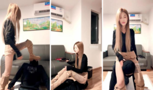 【染柒麻麻】鞭打-长靴跳踩-97LZTD-8344723