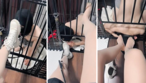 【羽薇】圈养狗笼-短靴玩虐-97LZTD-8344820