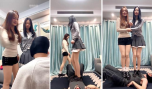 【JonyZ】双S-连环踢裆抽耳光-97LZTD-8344831