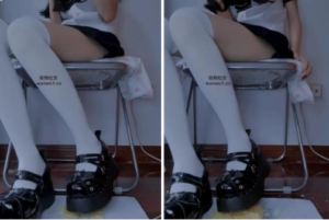 【第一视角】【女神mio】洛丽塔S-白丝皮鞋踩踏食物-97LZTD-8344832