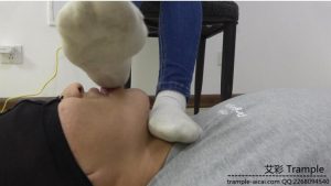 原味脏棉袜羞辱，喂食