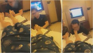 回眸足浴店直播调奴续