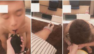 【国民queenS】辱骂洗脚奴陪