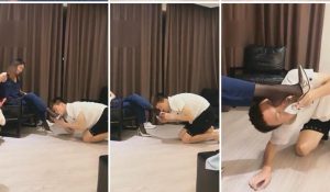 【milanna】深夜惩罚偷鞋狗