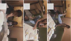 【芷晴S】劲爆！火锅店聚餐偷腥调教