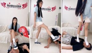 【瑶瑶】素人学生主白袜气味辱-97LZTD-146538