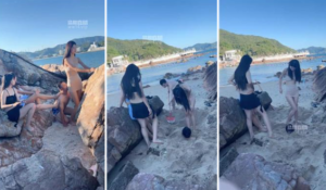 【直播调教视频】【三哈】户外海边群调群虐【双视角版】-97LZTD-146763