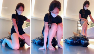 【直播调教视频】【优优】木乃伊-人体烟灰缸-97LZTD-146968