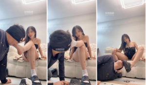 【緲緲】长靴+洞洞鞋白袜蹂躏踩-97LZTD-147021