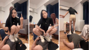 【沐沐】双S-纹身小妹脏鞋跳踩【双视角版】-97LZTD-147032