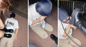 【蓓蓓s】情侣主-户外遛狗犬化-97LZTD-34788