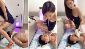 【冰语】纹身小妹重度鞭打-97LZTD-34840