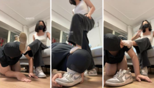 【可可公主】沉浸式-健身后原味鞋袜辱-97LZTD-34846