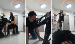 【南荣S】长靴女神训兄弟奴【双视角版】-97LZTD-34871