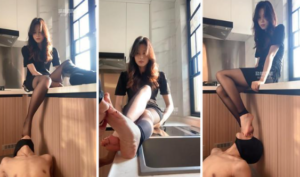 【女生也能很暴力】素人御姐长靴黑丝首调-97LZTD-34958