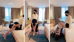 【苏州婉儿】腿绞窒息胯下辱-97LZTD-35055