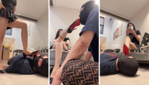 【萬一】帆布鞋肉丝调教-97LZTD-35092