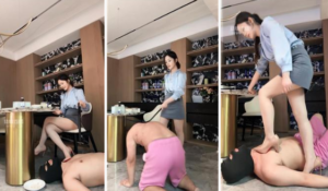 【阿芙乐尔】脚下喂食-超重度虐打-97LZTD-35122