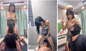 【精神小妹只只】情侣主的脚下绿帽-97LZTD-35125