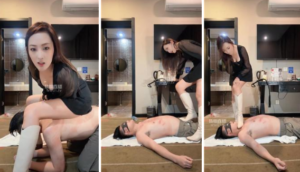 【妙可】高跟长靴跳踩-重度鞭打-97LZTD-35165