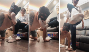 【佳禾小妈】夜跑后原味白袜气味辱-97LZTD-35185