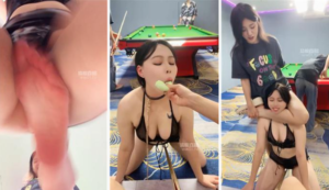 【轻熟女M】台球厅内群调骚母狗-97LZTD-35186