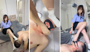 【奈米】泰妹白袜踩踏喂食虐-97LZTD-35209