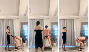 【黛樱】缝嘴耳光皮鞭-97LZTD-35227