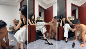 【皇家御姐】重刑虐打跑骚奴【双视角版】-97LZTD-35258