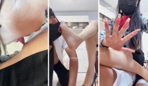 【丽娜】空姐羞辱脚下乘客狗-97LZTD-35293