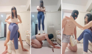 【peis】瑜伽裤女神S-踩踏坐脸窒息-97LZTD-35319