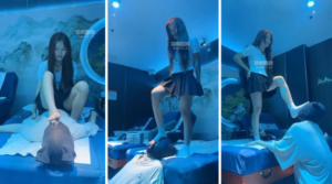 【白鹭】给钱让按摩小妹用白袜玩我-97LZTD-35336