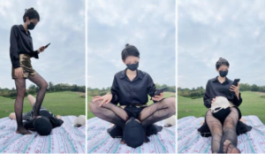 【苏州婉儿】户外腿绞窒息-黑丝诱惑场-97LZTD-35340