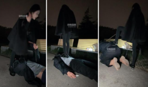 【水晶熊】深夜公园遛狗犬化-97LZTD-35353