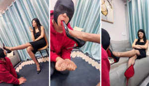 【丝想家】狠抽耳光-高跟踩地毯-97LZTD-35358