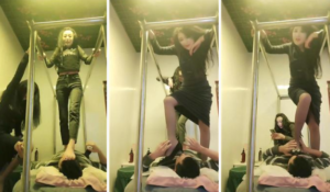 【妖娆小娘】双S-被按摩技师狂踩-97LZTD-35365