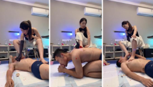 【帝都女神】强制滴蜡-高跟踩踏【双视角版】-97LZTD-35396