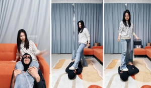 【猴歌】胯下羞辱-牛仔裤坐脸-97LZTD-35542