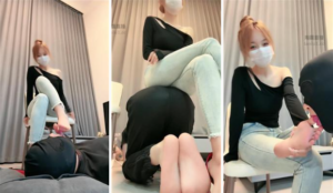 【Luna】近距离-吮吸脚趾缝-97LZTD-35552