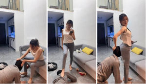 【云依】牛仔裤女神惩罚跑骚男友[上]-97LZTD-35561