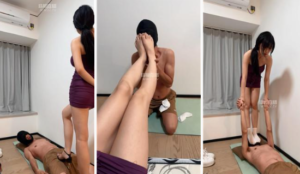 【腿腿】坐脸腿绞窒息-高跟凉鞋碾压踩【双视角版】-97LZTD-35575