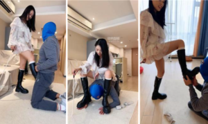 【等等】重度藤条鞭打-长靴碾压踩虐-97LZTD-35583