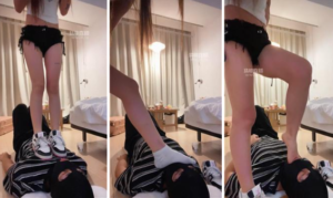 【果儿小主】强制舔脏鞋白袜-跳踩-97LZTD-35677