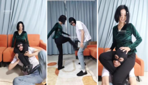 【野玫瑰】坐脸腿绞窒息-踩踏-97LZTD-35720