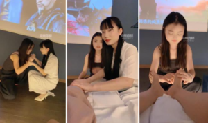 【南烟】按摩店指导技师玩母狗-97LZTD-35784