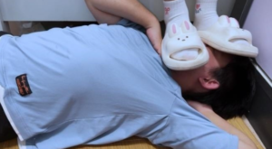 【喵咔】无意识丨无意识拖鞋白袜踩头踩脸最后踩到窒息23分钟-97LZTD-35847